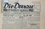 „Dunav“ - antinacistički list na nemačkom jeziku u međuratnoj Vojvodini
